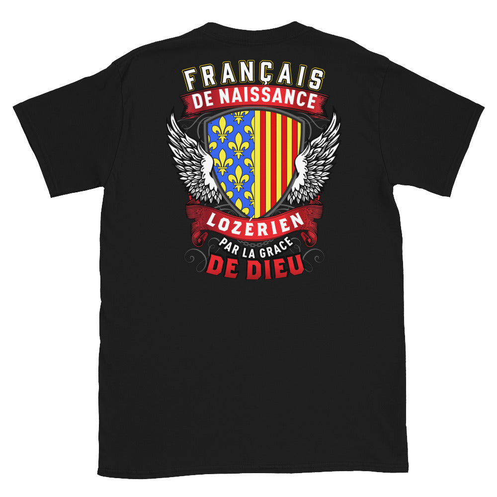 T-shirt Belgique noir - Français, Belge, Suisse, Canadien