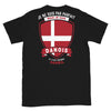 T-shirt Danemark noir - Je ne suis pas parfait mais.