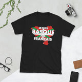 Basque pas Français - T-shirt Standard Unisexe - Ici & Là - T-shirts & Souvenirs de chez toi