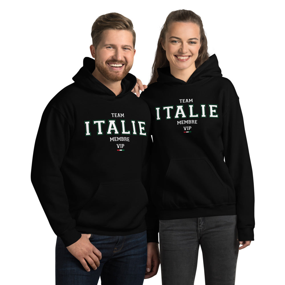Team Italie - Sweatshirt à capuche - Ici & Là - T-shirts & Souvenirs de chez toi
