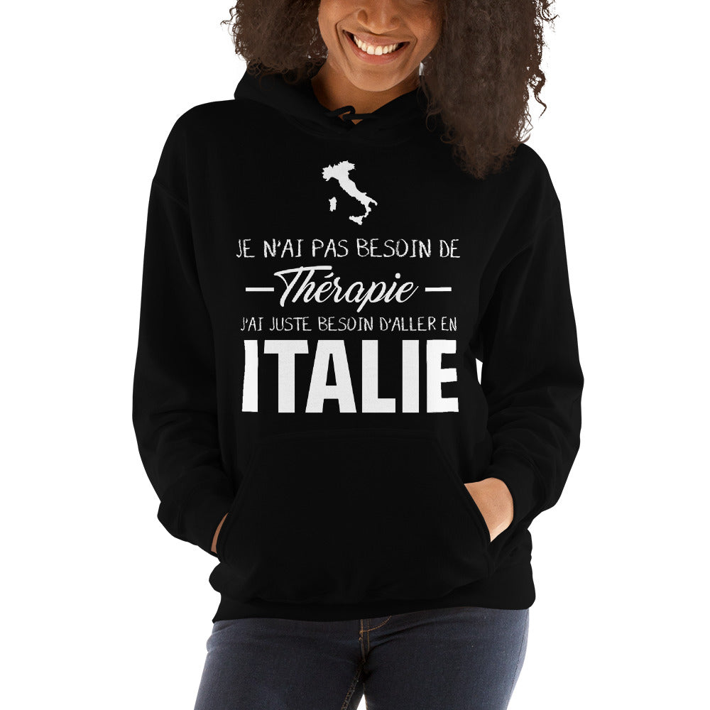 Thérapie Italie - Sweatshirt à capuche - Ici & Là - T-shirts & Souvenirs de chez toi