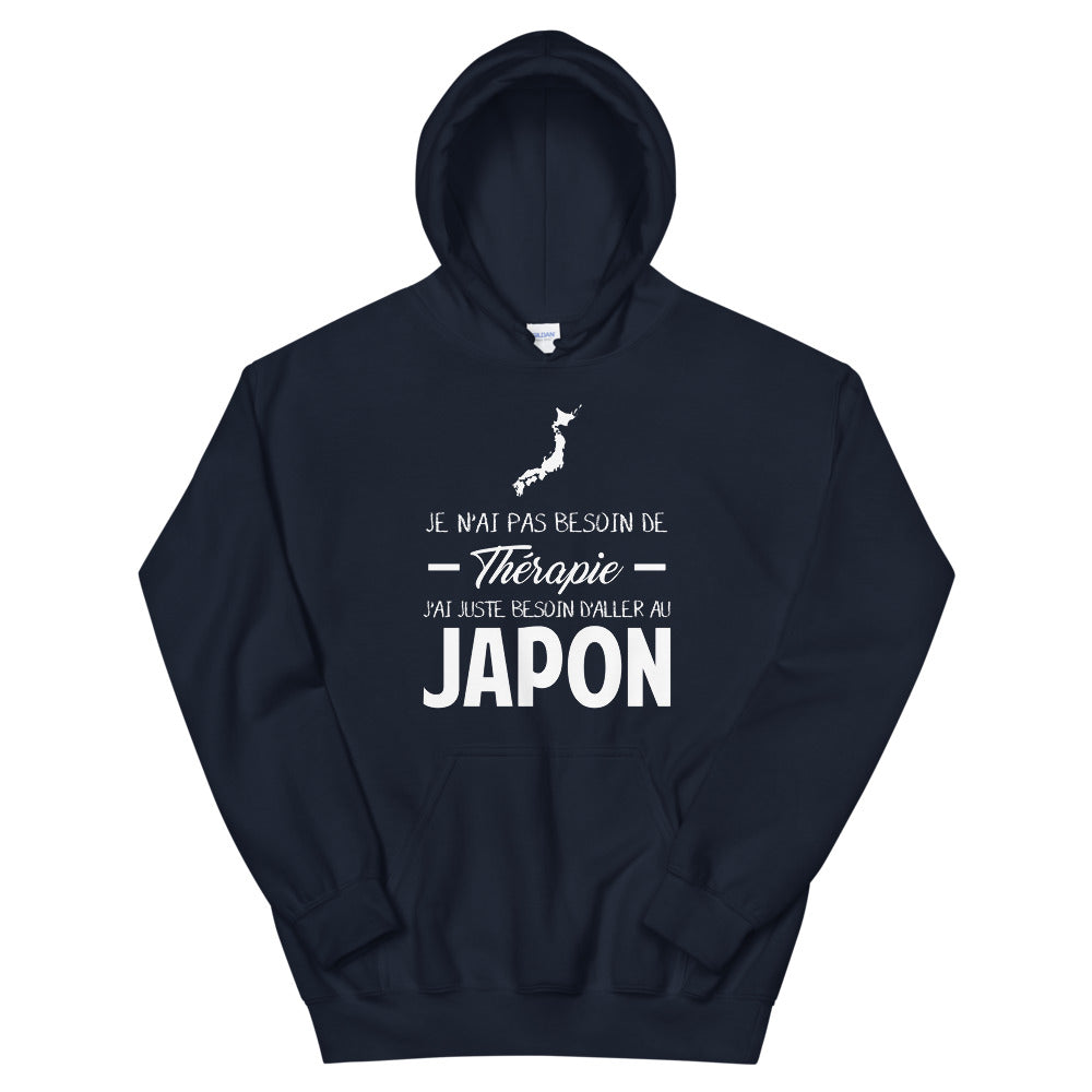 Japon Thérapie - Sweatshirt à capuche - Ici & Là - T-shirts & Souvenirs de chez toi