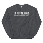 Bilingue bouguignon Bourgogne - Sweatshirt - Ici & Là - T-shirts & Souvenirs de chez toi