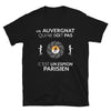 T-shirt Auvergne noir - Le gars qui ne boit pas c'est un espion