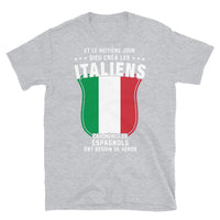 Thumbnail for 8e-jour-italiens T-shirt Standard - Ici & Là - T-shirts & Souvenirs de chez toi