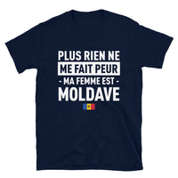 Thumbnail for T-shirt Moldave bleu marine - Plus rien ne me fait peur