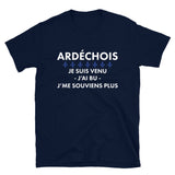 Ardéchois Veni, vici, pas vici - T-shirt Unisexe à Manches Courtes - Ici & Là - T-shirts & Souvenirs de chez toi