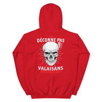 Thumbnail for Sweatshirt Valaisans bleu marine dos - Ne déconnez pas avec humour