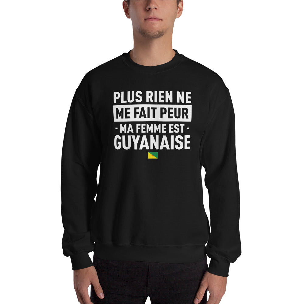 Sweatshirt Guyanaise gris foncé - Ma femme est Guyanaise