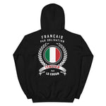 Italien par le coeur - Sweatshirt à capuche - Ici & Là - T-shirts & Souvenirs de chez toi