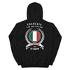Sweatshirt Italie noir - Amour et fierté à chaque port