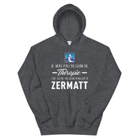 Thumbnail for Zermatt Thérapie - Sweatshirt à capuche - Ici & Là - T-shirts & Souvenirs de chez toi