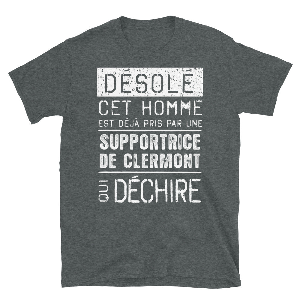 Clermontoise-supportrice-desole T-shirt Standard - Ici & Là - T-shirts & Souvenirs de chez toi