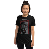 Thumbnail for T-shirt Auvergne noir dos - Mafia auvergnate humoristique