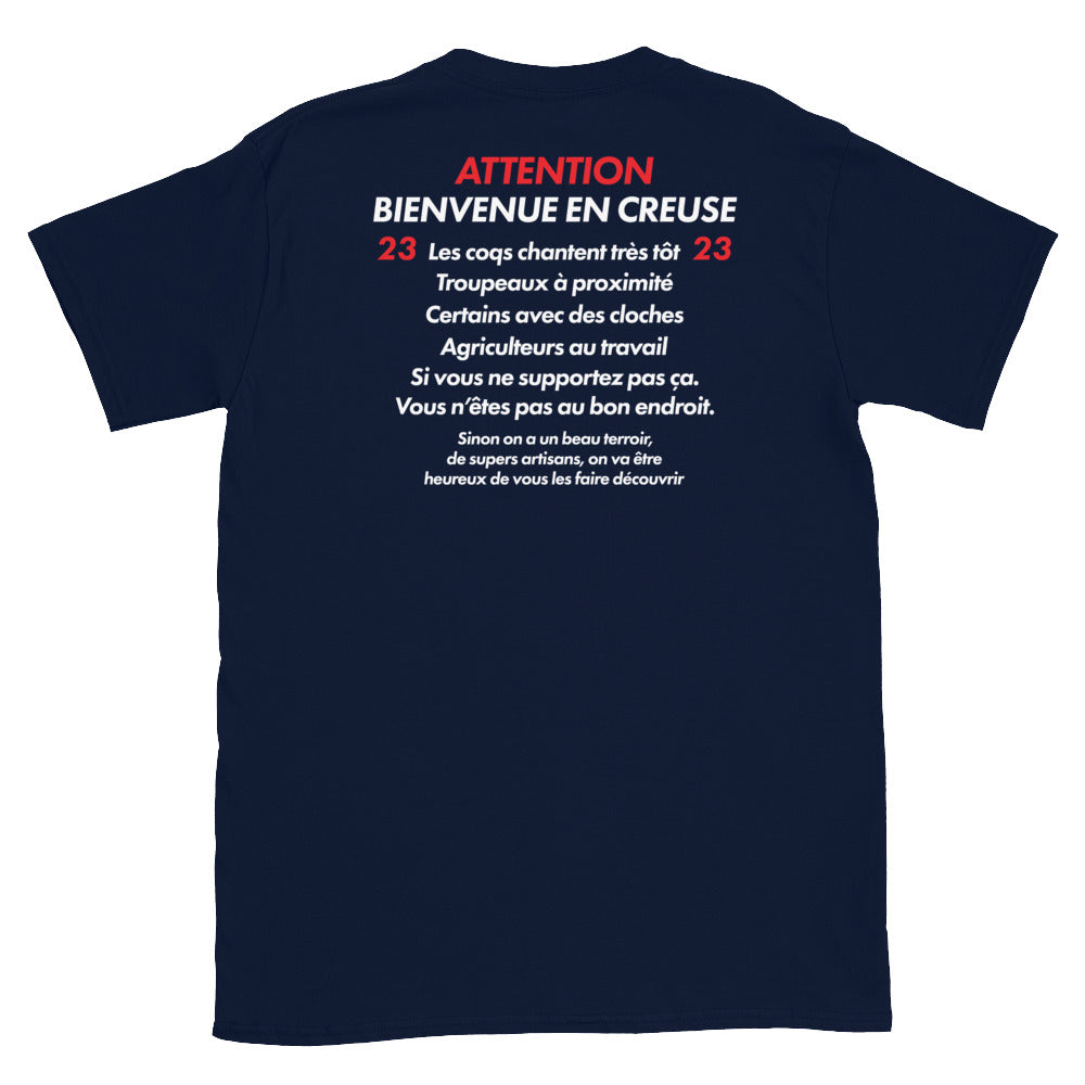 Bienvenue en Creuse - T-shirt Standard - Ici & Là - T-shirts & Souvenirs de chez toi