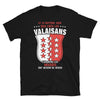 T-shirt Valaisans noir - Humour du 8e jour