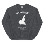 Cameroun là où mon histoire commance - Sweat Unisexe à Col Rond - Ici & Là - T-shirts & Souvenirs de chez toi