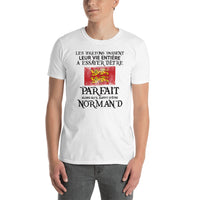 Thumbnail for T-shirt Normand gris foncé chiné - Être parfait, c'est simple