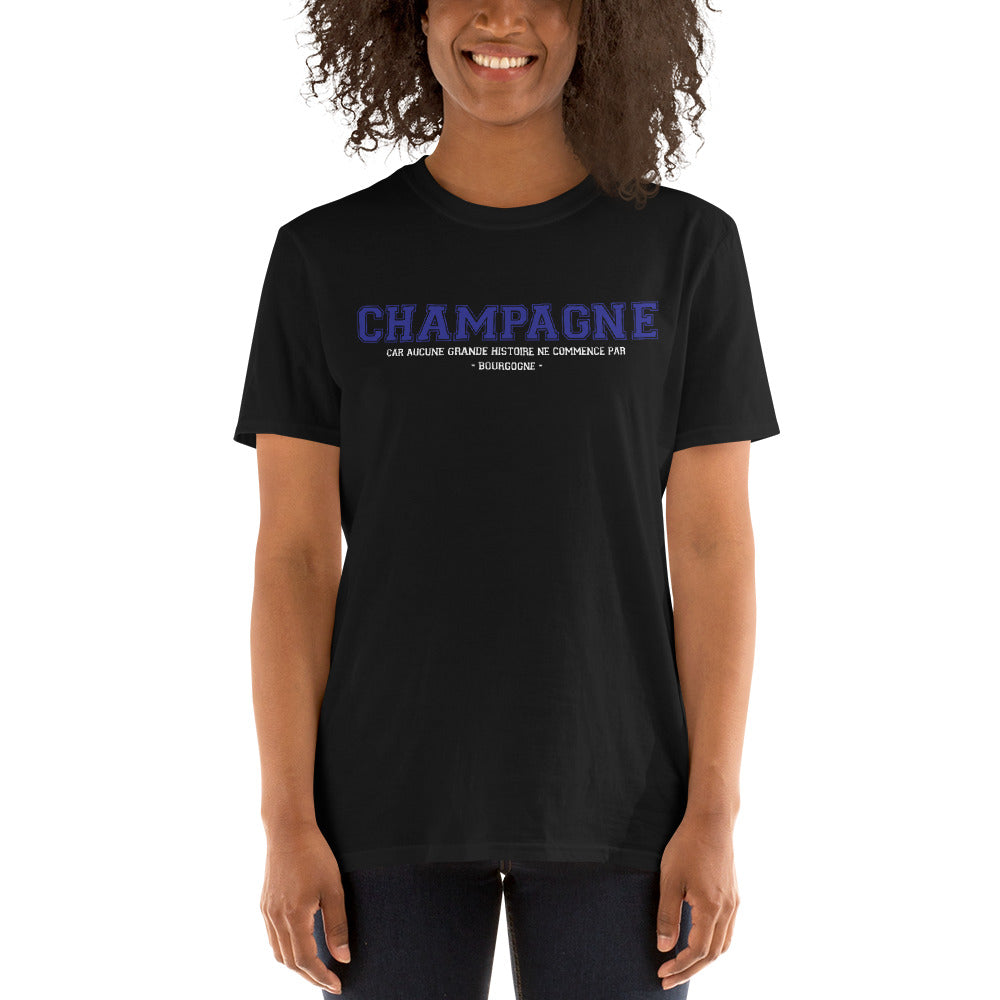 Champagne histoire - T-shirt standard - Ici & Là - T-shirts & Souvenirs de chez toi