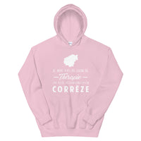 Thumbnail for Sweatshirt Corrèze noir dos - Pas besoin de thérapie