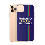 Italiano per sempre - Italie - drapeau Coque pour iPhone - Ici & Là - T-shirts & Souvenirs de chez toi
