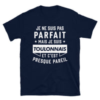 Thumbnail for T-shirt Toulon bleu marine - Fierté locale et humour marseillais