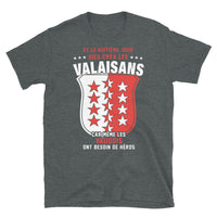 Thumbnail for 8e-jour-VALAISANS T-shirt Standard - Ici & Là - T-shirts & Souvenirs de chez toi