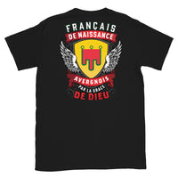 Thumbnail for T-shirt Belgique noir - Français, Belge, Suisse, Canadien de naissance