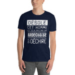 Désolé cet homme est pris par une Ardéchoise qui déchire - T-shirt Standard - Ici & Là - T-shirts & Souvenirs de chez toi