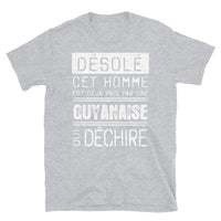 Thumbnail for Désolé Guyanaise - T-shirts Unisexe Standard - Ici & Là - T-shirts & Souvenirs de chez toi