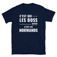 Thumbnail for T-shirt Normandie gris sport - Les Boss, c'est les Normands