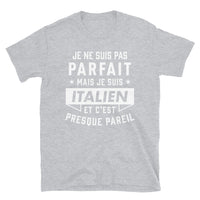 Thumbnail for T-shirt Italie gris sport - Un choix décontracté et élégant