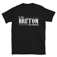 Thumbnail for T-shirt Bretagne noir - Je suis Breton pas français