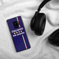 Thumbnail for Italiano per sempre - drapeau  Italien pour toujours - Coque Samsung - Ici & Là - T-shirts & Souvenirs de chez toi