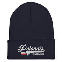 Thumbnail for Bonnet Pologne bleu marine dos - Polonais pour toujours