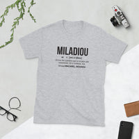 Thumbnail for T-shirt Lozère blanc dos - Définition Miladiou humoristique