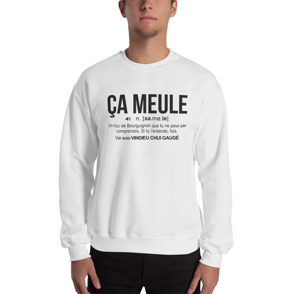 Definition ça meule Bourguignon - Sweatshirt - Ici & Là - T-shirts & Souvenirs de chez toi