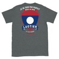 Thumbnail for T-shirt Laos bleu marine - Je ne suis pas parfait mais...
