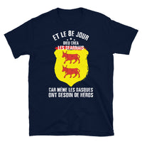 Thumbnail for 8e Jour Béarnais - T-shirt Standard - Ici & Là - T-shirts & Souvenirs de chez toi