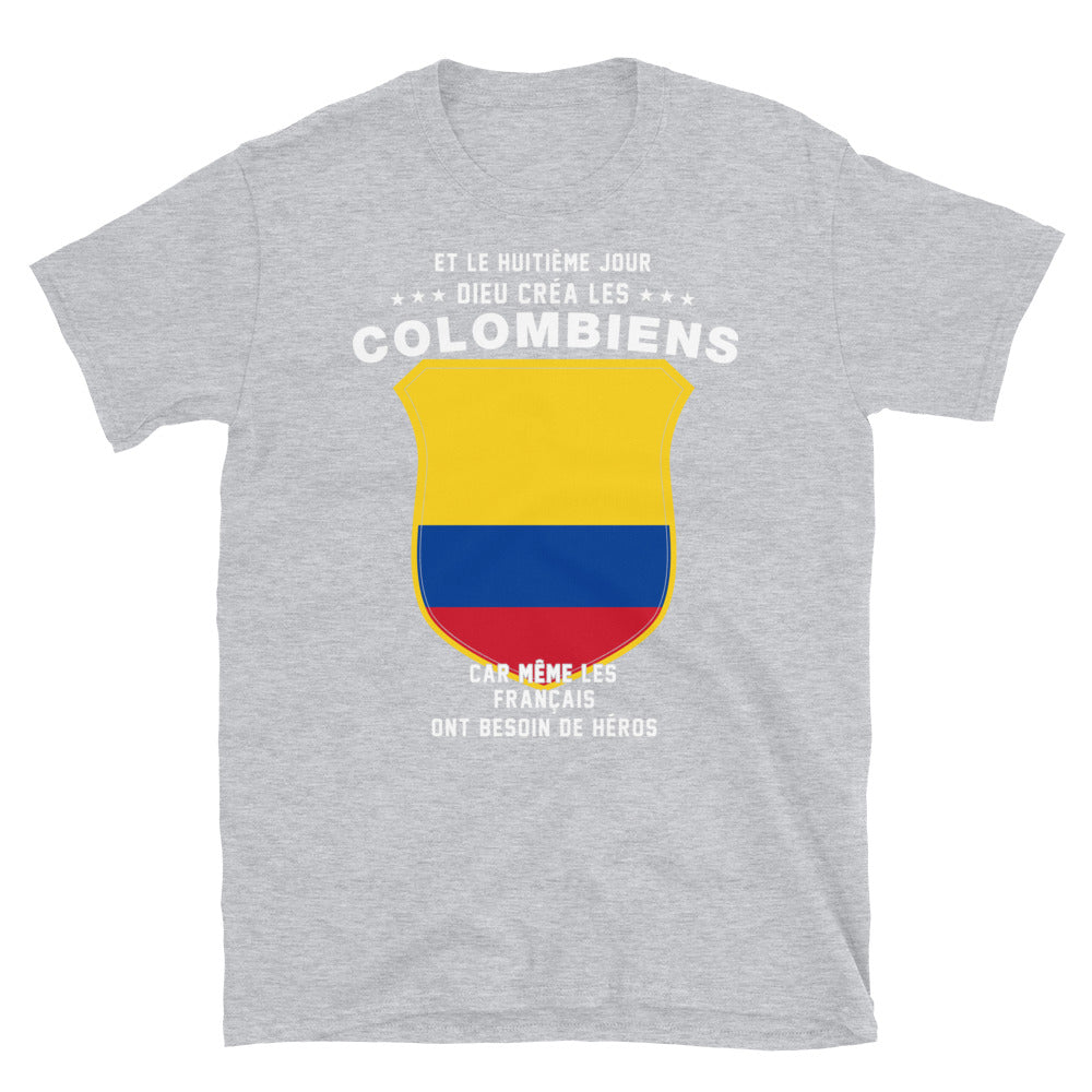 8e-j-colombiens T-shirt Standard - Ici & Là - T-shirts & Souvenirs de chez toi