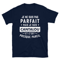 Thumbnail for T-shirt Cantalou bleu marine - Fierté locale et confort