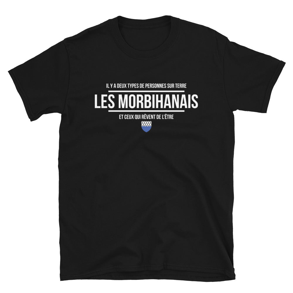 T-shirt Bretagne gris foncé - Fierté morbihannaise en coton