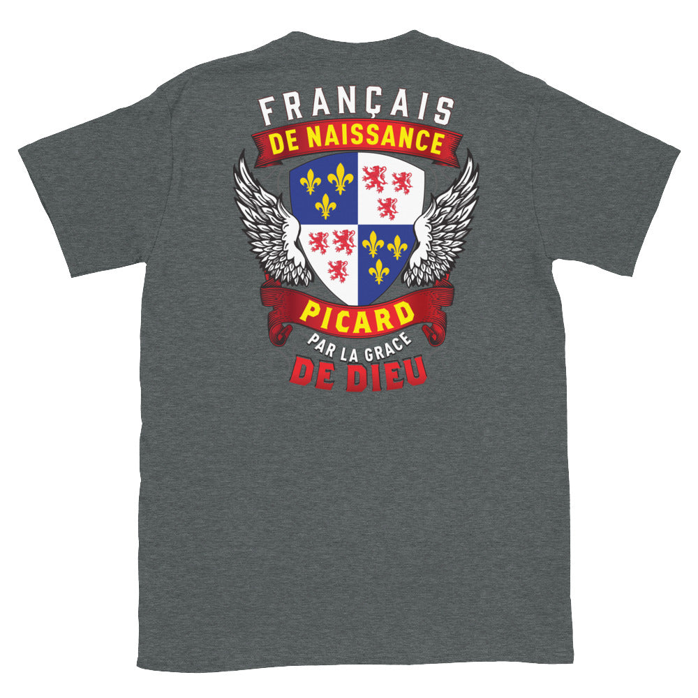 T-shirt Belgique bleu marine - Français, Belge, Suisse, Canadien
