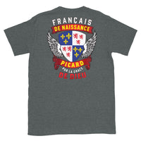 Thumbnail for T-shirt Belgique bleu marine - Français, Belge, Suisse, Canadien