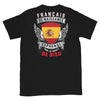 T-shirt Espagne noir - Fierté et humour à porter