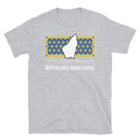 Thumbnail for T-shirt Ardéchois bleu marine dos - Liberté Égalité Marquisette