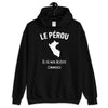Sweatshirt Pérou noir - Histoire et confort douillet