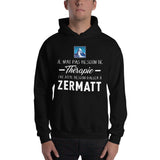 Zermatt Thérapie - Sweatshirt à capuche - Ici & Là - T-shirts & Souvenirs de chez toi