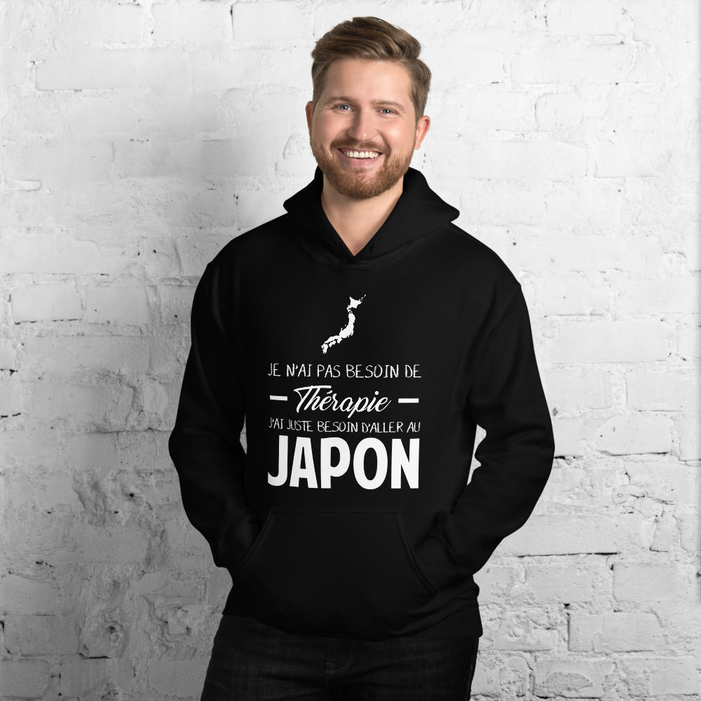 Japon Thérapie - Sweatshirt à capuche - Ici & Là - T-shirts & Souvenirs de chez toi