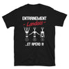 T-shirt Landais noir - Confort et fierté locale